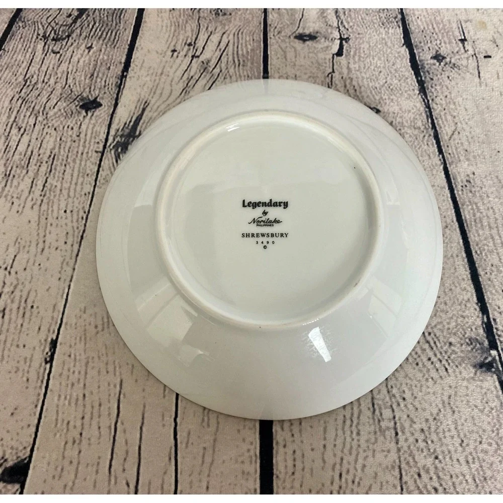 Vintage Legendary By Noritake Shrewsbury 3490 Soup Bowls 7.5